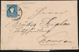 1859 15kr I. Levélen ,,KECSKEMÉT' - Komorn - Other & Unclassified