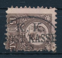 O 1871 Réznyomat 15kr Képbe Fogazva ,,K. K. POSTKASSE (SEMLIN)' - Other & Unclassified