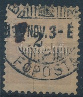 O 1899 2kr 11 1/2 Fogazással - Altri & Non Classificati