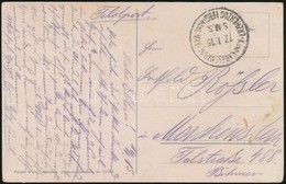 1915 Tábori Posta Képeslap 'K. Und K. KRIEGSMARINE / S.M.S. ERTHERZOS FERDINAND MAX' - Other & Unclassified