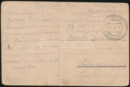 1916 Tábori Posta Képeslap 'K.u.K. Eisenbahnregiment Eisenbahnbetriebs Kompagnie Nr. 2. II. Sektion' + 'EP PALANKA' - Autres & Non Classés