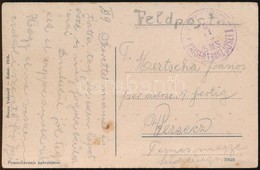 1916 Tábori Posta Képeslap 'S.M.S. KAISER FRANZ JOSEF' - Autres & Non Classés