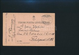 1916 Tábori Posta Levelez?lap / Field Postcard 'K.u.k. Kriegsgefangenenlager CSÓT' + 'CSÓT FOGOLYTÁBOR' - Feldpost No. 1 - Other & Unclassified