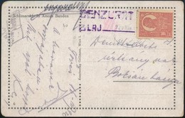 1919 Képeslap Román Cenzúrával Balázsfalva, Blaj - Other & Unclassified