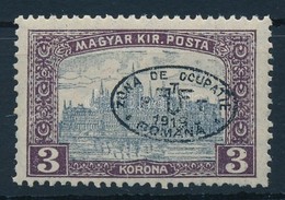 * Debrecen I. 1919 Parlament 3K Fekete Felülnyomással, Garancia Nélkül (**80.000) - Other & Unclassified
