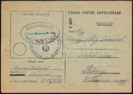 1942 Tábori Posta Levelez?lap Német Cenzúrával - Other & Unclassified