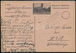 1942 Tábori Posta Képes Levelez?lap 'CSORVÁS' Pályaudvari Levélszekrényb?l - Sonstige & Ohne Zuordnung