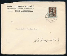 1945 (2. Díjszabás) Helyi Levél Kisegít? 2P/4f Bérmentesítéssel (hiányzik A Hajtóka) - Other & Unclassified