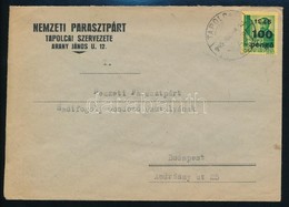 1945 (5. Díjszabás) Távolsági Levél Kisegít? 10 X 2P/4f + 100P/12f Bérmentesítéssel - Altri & Non Classificati