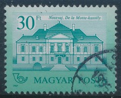 O 1987 Kastélyok (II.) 30Ft Katalógusban Szerepl? Tévnyomat, Fehér Folt Az Ablak Feletti Díszítésben - Andere & Zonder Classificatie