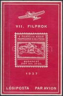 ** 1937/L1a VII. FILPROK Légiposta Emlékív (10.000) (bal Fels? Saroktörés) - Other & Unclassified