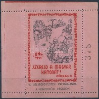 ** 1941/9bbaI Magyar Honvéd Emlékív 'Szeresd A Magyar Katonát' (8.000) - Other & Unclassified