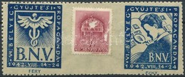 ** 1942/4a VI. Bélyeggy?jtési Propaganda Emlékív II. (6.000) (a Ráragasztott Bélyeg Sérült) - Other & Unclassified