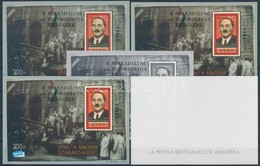 ** 1996/22 A Forradalom 40. évfordulója 5 Db-os Emlékív Garnitúra Azonos Sorszám Végz?déssel (65.000) - Andere & Zonder Classificatie