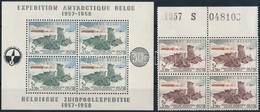 ** 1957 Antarktisz Expedíció 4-es Tömb Mi 1072 + Blokk Mi 25 - Other & Unclassified