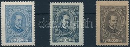 * 1920 Forgalmi Sor Mi 159-161 - Sonstige & Ohne Zuordnung