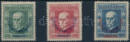 * 1925 Nemzetközi Olimpiai Kongresszus Felülnyomott Sor Mi 209-211 - Other & Unclassified