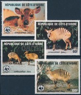 ** 1985 WW; Zebra-bóbitásantilop Sor Mi 881-884 - Andere & Zonder Classificatie