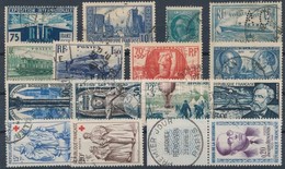 O 1925-1961 15 Klf Bélyeg Stecklapon (Mi EUR 78,50) - Andere & Zonder Classificatie