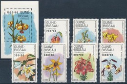 ** 1989 Virág Sor Mi 1049-1055 + Blokk 278 - Altri & Non Classificati