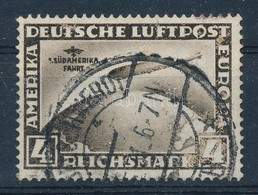 O 1930 Zeppelin Südamerikafahrt Mi 439 X (Mi EUR 400,-) (képoldalon Kopások) - Autres & Non Classés