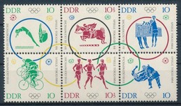 ** 1964 Olimpia Hatostömb Mi 1039-1044 - Autres & Non Classés