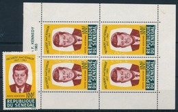 * 1964 Kennedy Bélyeg Mi 295 + Blokk Mi 2 - Andere & Zonder Classificatie