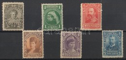 * 1897-1918 Forgalmi Bélyeg Sor/ Definitive Stamp Set Mi 61-66 - Andere & Zonder Classificatie