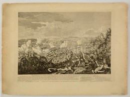 Cca 1770 A Lowoschutzi Csata Rézmetszet? Képe. 48x34 Cm  / 
The Battle Of Lowoschutz In Bohemia Where The King Of Prussi - Prints & Engravings