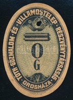 Cca 1900 Liszteszsák Zárjegy Orosháza / Flour Bag Tax Stamp - Unclassified