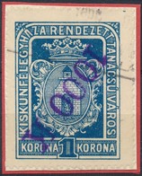1923 Kiskunfélegyháza R.T.V. 13 A Sz. Okirati Illetékbélyeg (20.000) - Ohne Zuordnung