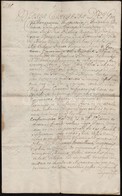 1747 Mária Terézia Birtokügyben Kelt Oklevelének Hiteles Másolata, Latin Nyelven, Gy?r?specséttel - Non Classés