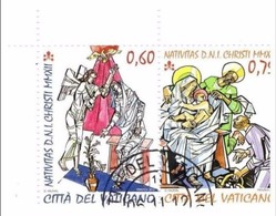 VATICANO - 6 11 21012 FRANCOBOLLI NATALE DA LIBRETTO - Postzegelboekjes
