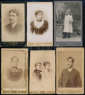 Cca 1880-1900 10 Db Fotó Délvidéki Fényképészek M?terméb?l, Vizitkártya Méretben - Sonstige & Ohne Zuordnung
