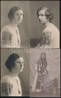 Cca 1910-1930 Erdélyi Népviseleteket ábrázoló Fotók és Fotólapok / Transylvanian Folkwear - Sonstige & Ohne Zuordnung