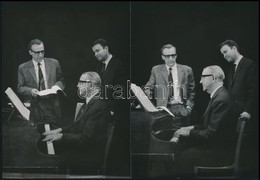 Cca 1960 4 Zongoristát ábrázoló Fotó / 4 Pianist Photos 13x18 Cm - Sonstige & Ohne Zuordnung