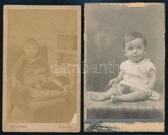 Cca 1880-1900 3 Db Mai Manó M?termében Készült Fotó Klf Méretben - Sonstige & Ohne Zuordnung