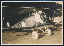 Cca 1916 I. Világháborús Francia Repül?gép / French Airplane 11x8 Cm - Altri & Non Classificati