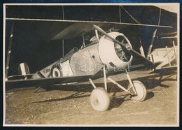 Cca 1916 I. Világháborús Francia Repül?gép / French Airplane 11x8 Cm - Autres & Non Classés