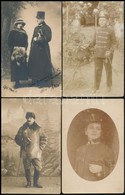 Cca 1914-1918 Vegyes Fotó Tétel, Közte Több Katonai, 13,5×9 Cm - Altri & Non Classificati
