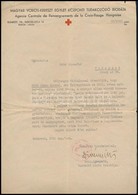1942 A Vöröskereszt Halotti értesít?je A Kurszki Csatában Elesett Máté János (1915-1942) Honvéd Haláláról - Altri & Non Classificati