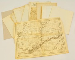 Cca 1910 12 Db Vegyes, F?leg Katonai Térkép Vegyes állpotban / European Military Maps - Autres & Non Classés