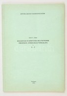 Szabó T. Ádám: Kolozsvár és Környéke Helyneveinek Történeti-etimológiai Vizsgálata I. Bp., 1981. ELTE - Unclassified