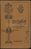 Al. G. G?le?escu: Sinaia Et Les Environs. Bucharest, 1903, I. V. Socecu. Három Kihajtható Térképpel, Francia Nyelven. Ki - Non Classificati