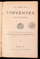 Az 1898-dik évi Törvények Gy?jteménye. Bp., 1898, Országos Törvénytár Szerkeszt?sége., Pesti Könyvnyomda Rt., LX+433 P.  - Ohne Zuordnung