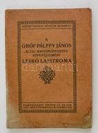 Dr. Térey Gábor: A Gróf Pálffy János által Hagyományozott Képgy?jtemény Leíró Lajstroma. Bp., 1913, Hornyánszky. Kiadói  - Non Classés