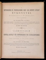 Dr. Schenzl Guidó: A Meteorológiai és Földdelejességi M. Kir. Központi Intézet évkönyvei. XIII. Kötet. 1883. évfolyam. B - Non Classificati