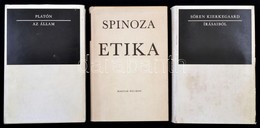 Vegyes Könyvtétel, Filozófiai Könyvek Témában, 3 Db: 
Platón: Az Állam. Részletek. Gondolkodók. Bp., 1970, Gondolat. 2.  - Ohne Zuordnung