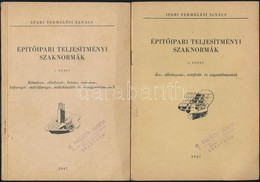 Épít?ipari Teljesítményi Szaknormák 1-3. Füzet. 1. Füzet: K?m?ves-, Elhelyez?-, Beton-, Vasbeton-, K?faragó-, M?k?farag- - Non Classificati