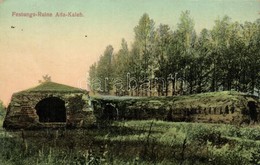 T2/T3 Ada Kaleh, Festungs-Ruine / Várromok / Castle Ruins (EK) - Unclassified